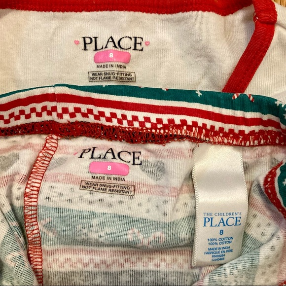 Children’s Place Pajama Set Holiday Reindeer 8 - Picture 12 of 12